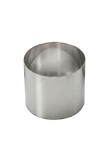 Emporte-pièce circulaire en inox pour tartares et présentations (5cm)