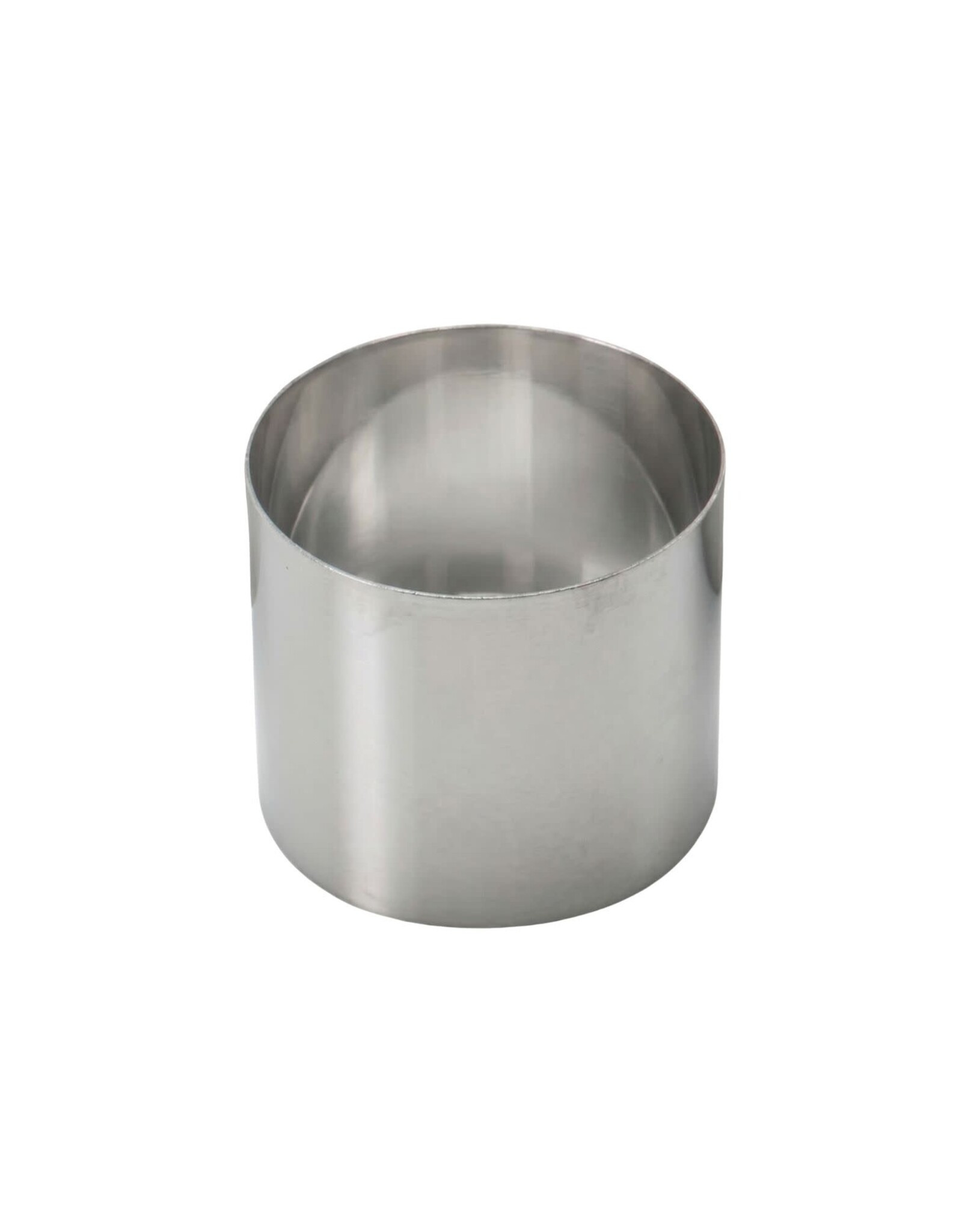 Emporte-pièce circulaire en inox pour tartares et présentations (5cm)