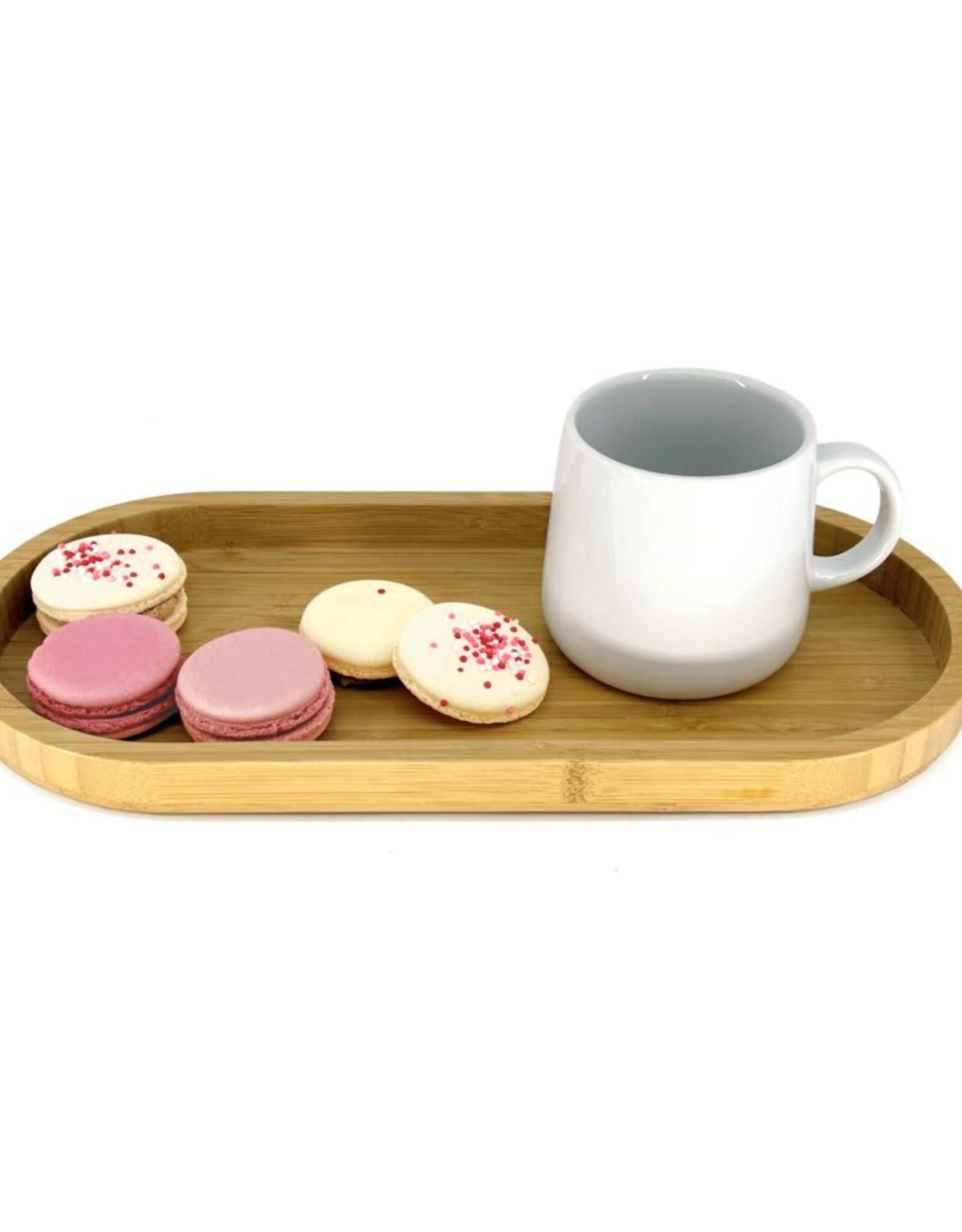 Plateau ovale en bambou naturel Natural Living - 35.5 cm