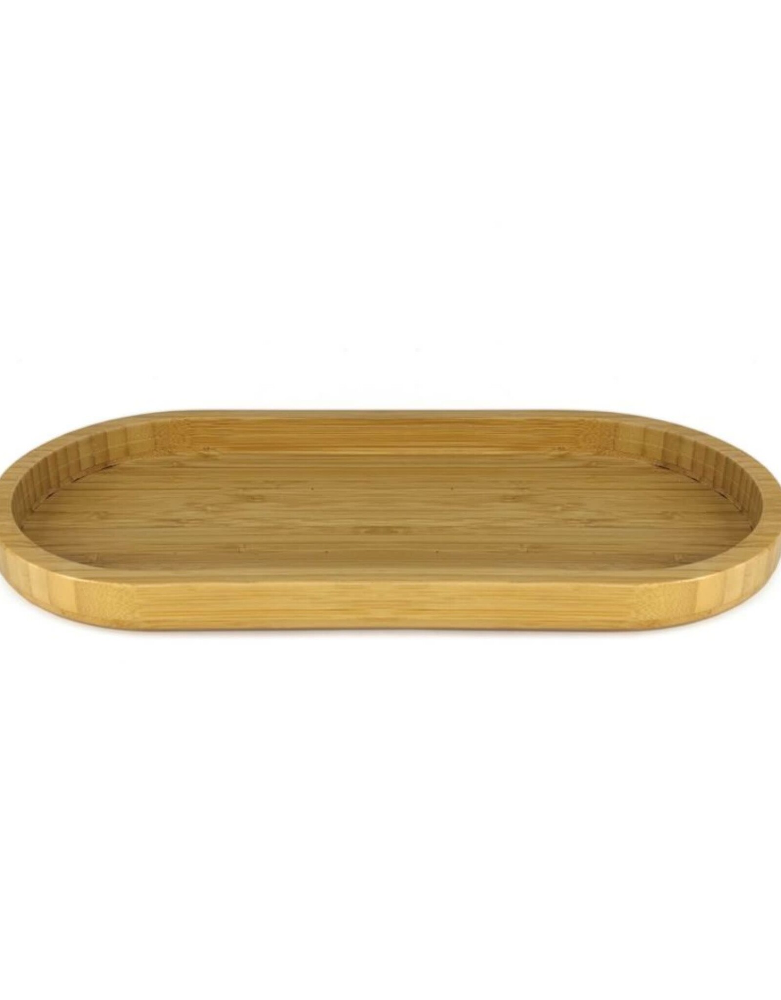Plateau ovale en bambou naturel Natural Living - 35.5 cm