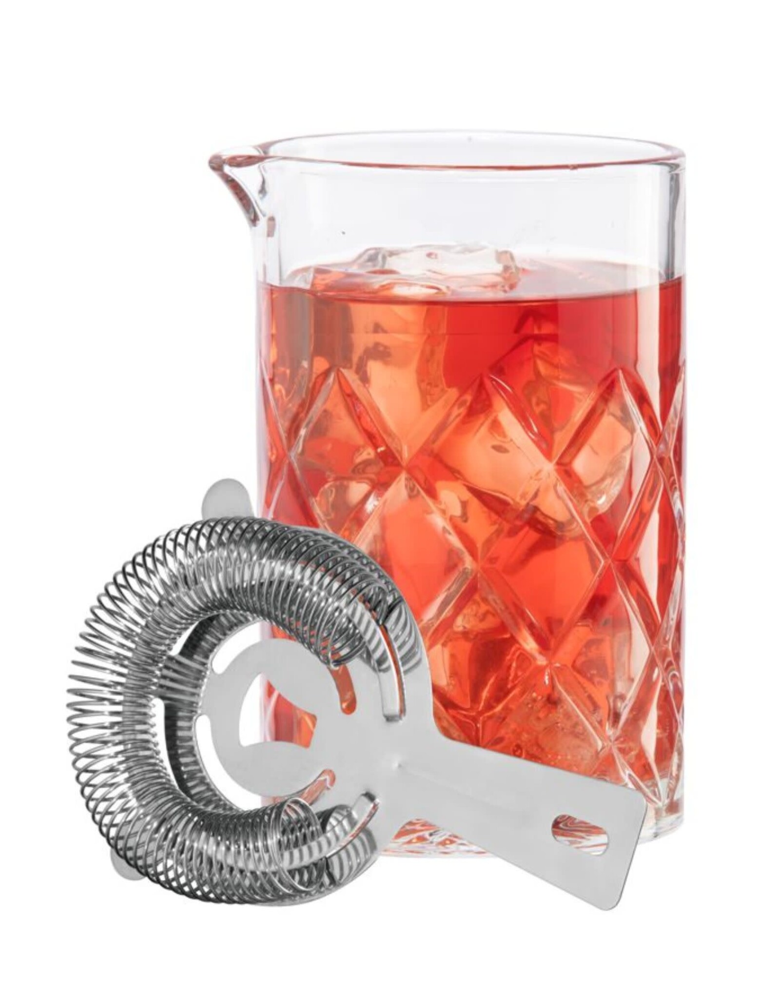 Ensemble de Verre à Mélanger et Tamis de Bar OGGI - 473 ml