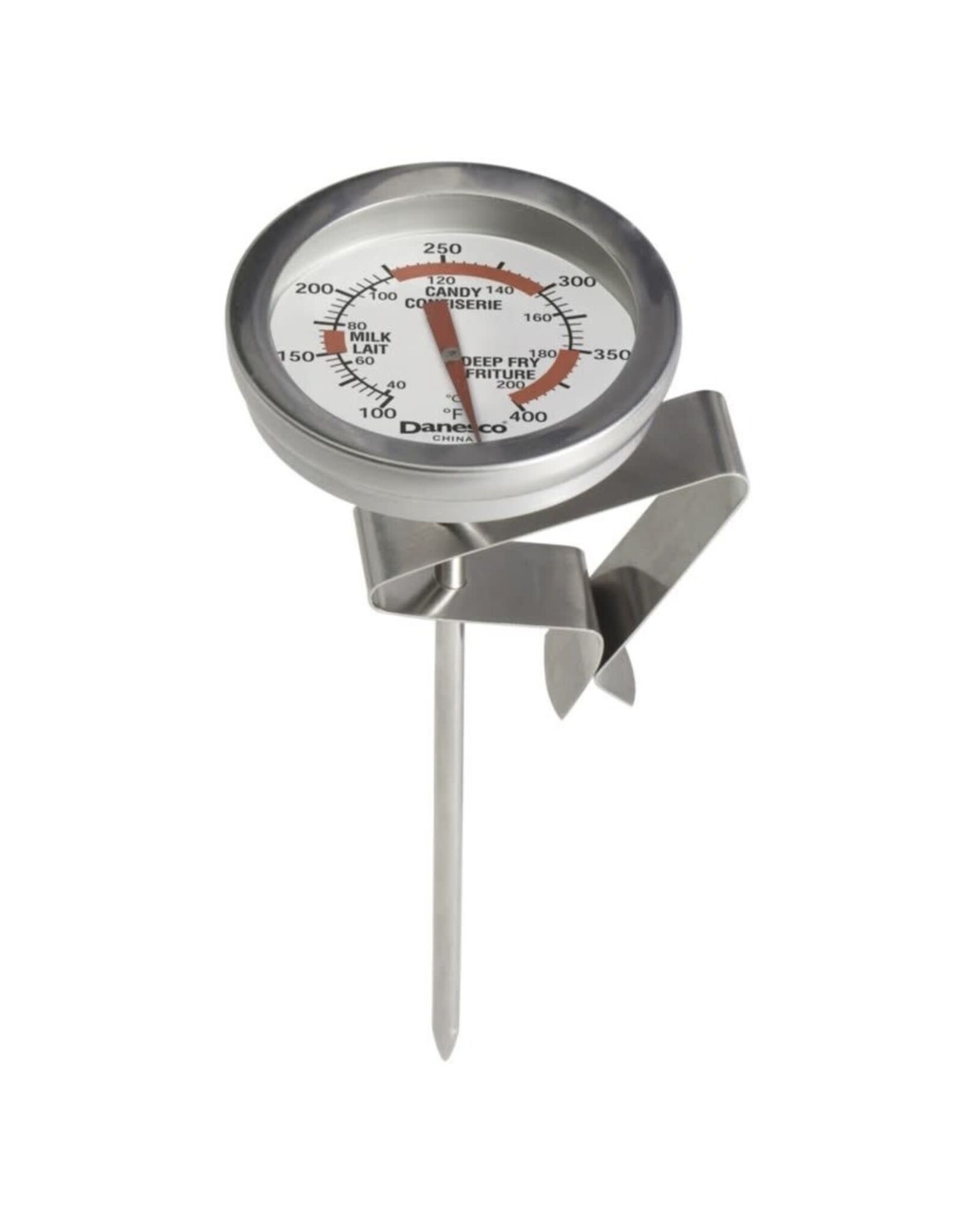 Danesco Thermomètre de cuisine tout usage Danesco en acier inoxydable