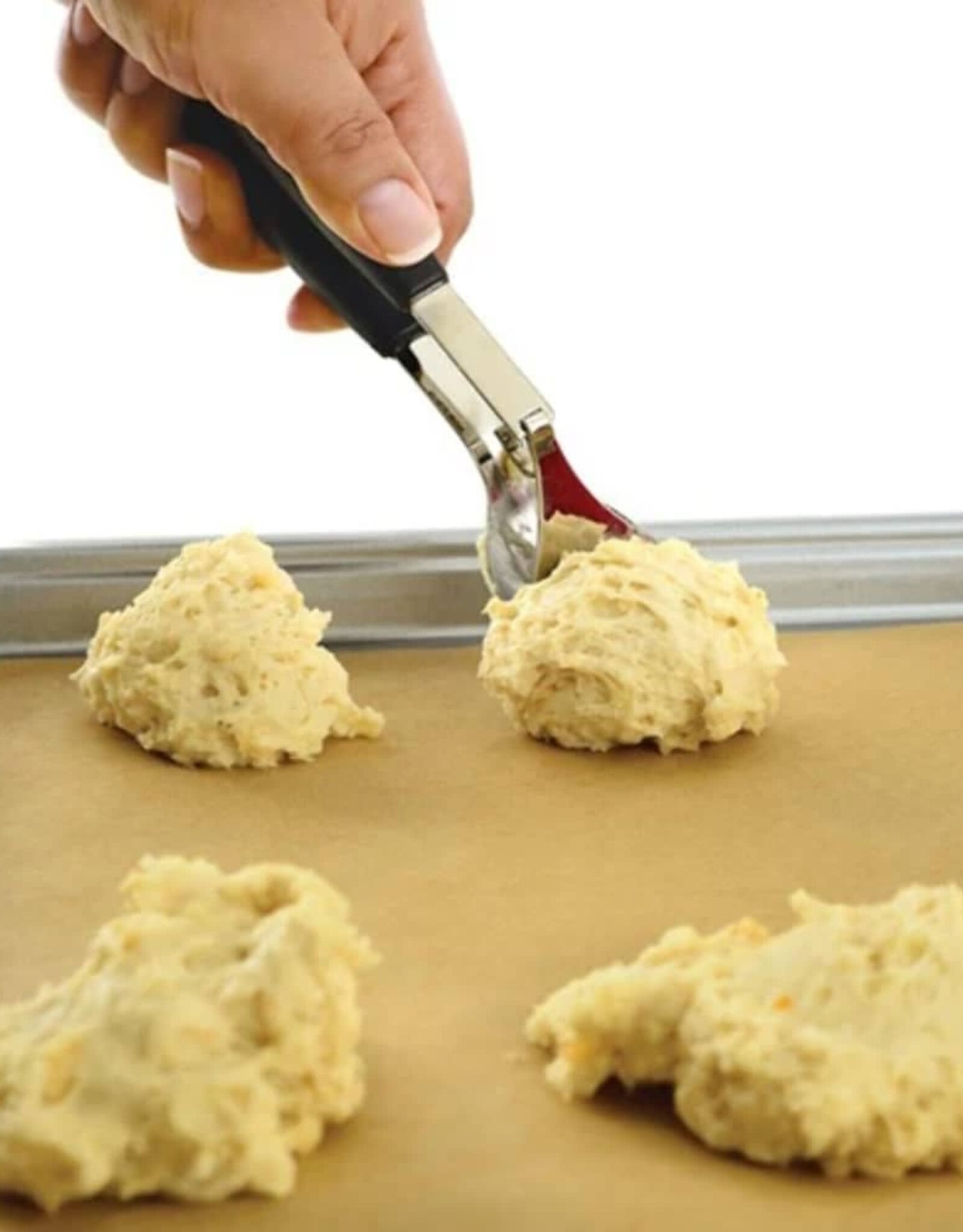 Norpro Cuillère à biscuits Norpro avec mécanisme de dégagement (Scoop & Release)