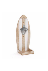 Décapsuleur mural en bois