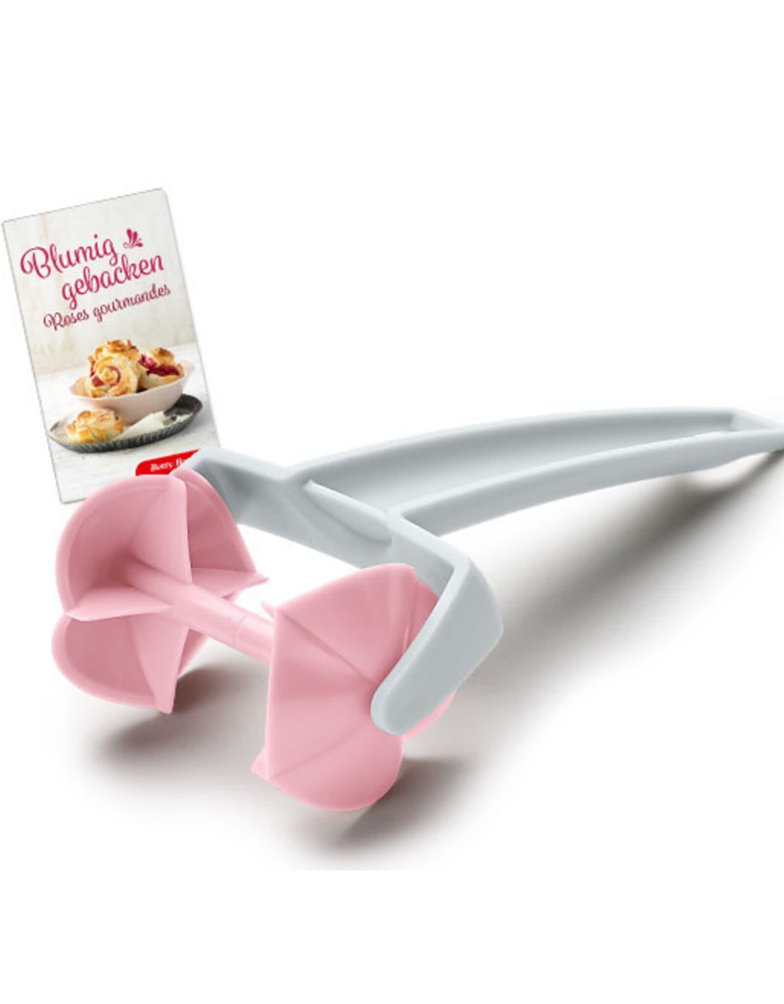 Roue à roses Betty Bossi - Outil de découpe ondulée pour fleurs de pâte