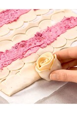 Roue à roses Betty Bossi - Outil de découpe ondulée pour fleurs de pâte