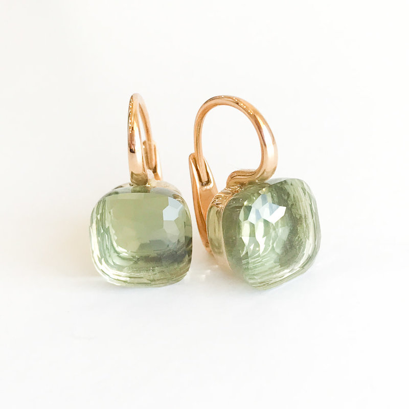 POMELLATO Prasiolite Nudo Earrings