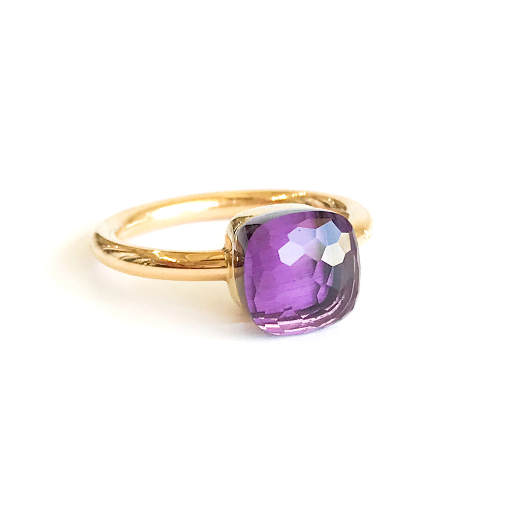 POMELLATO Petit Nudo Amethyst Ring