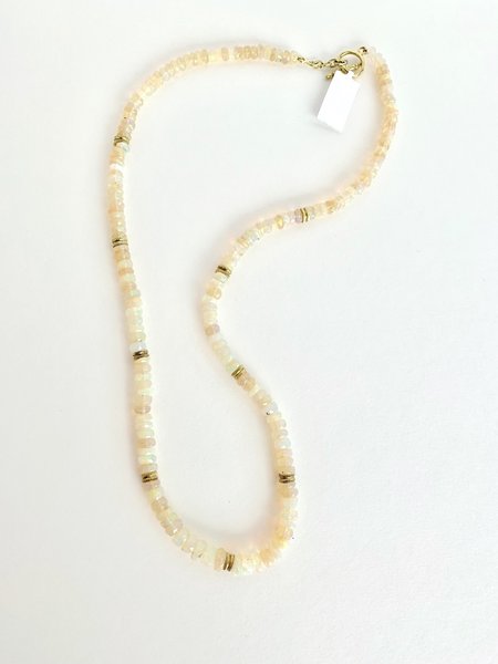 LAUREN K Opal Bead Necklace