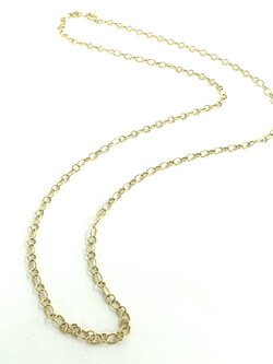 TEMPLE ST CLAIR 18K Ribbon Chain - 32"