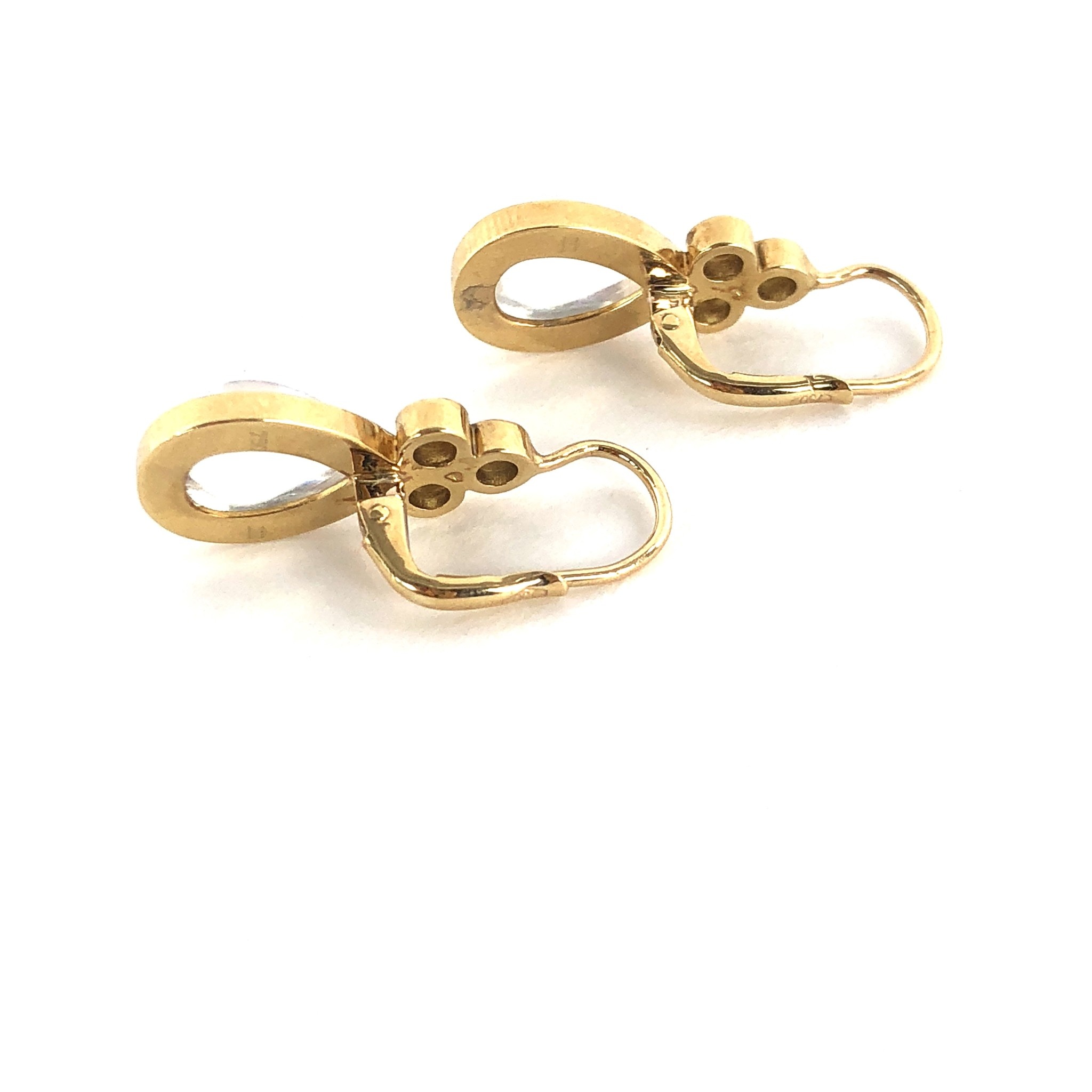 TEMPLE ST CLAIR Classic Blue Moonstone Pear Earring