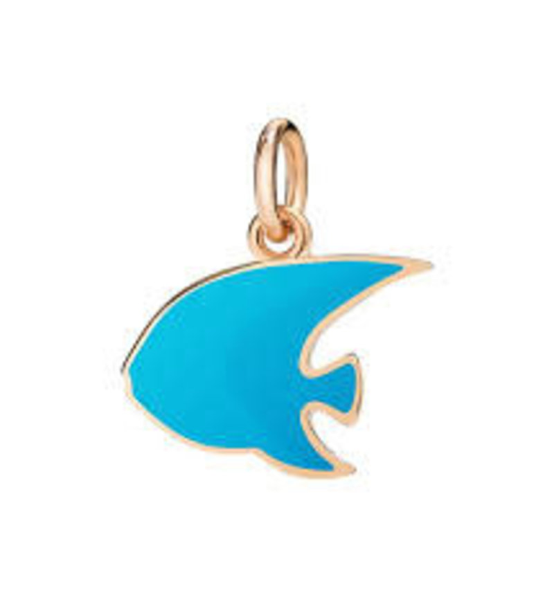 DODO Blue Enamel Angelfish Charm