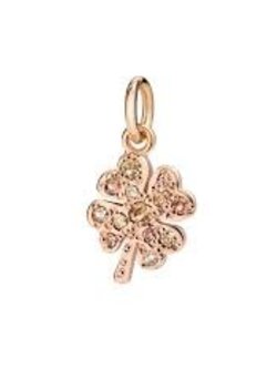DODO Brown Diamond Clover Charm