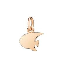 DODO Rose Gold Angelfish Charm