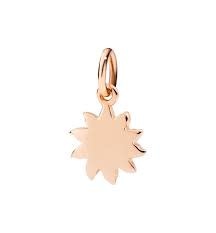 DODO Rose Gold Sun Charm