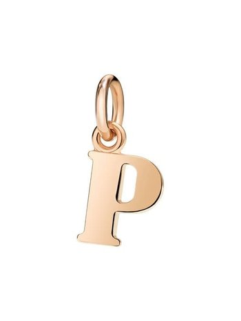 DODO Letter P Charm