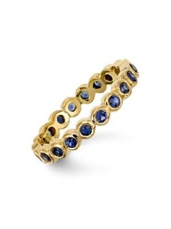 TEMPLE ST CLAIR Sapphire Eternity Band Ring