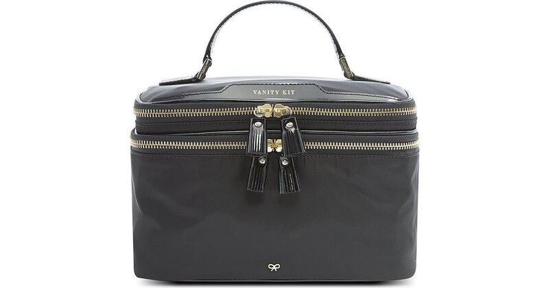 ANYA HINDMARCH Vanity Kit Black Nylon