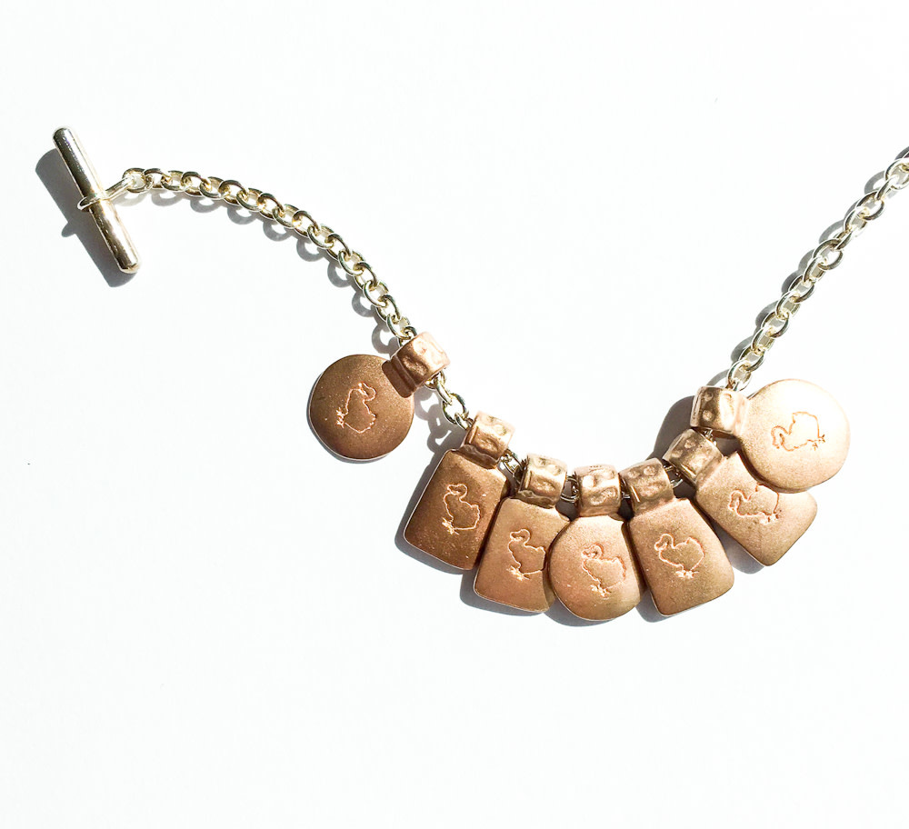 DODO Rose Gold Plaquet Rectangle