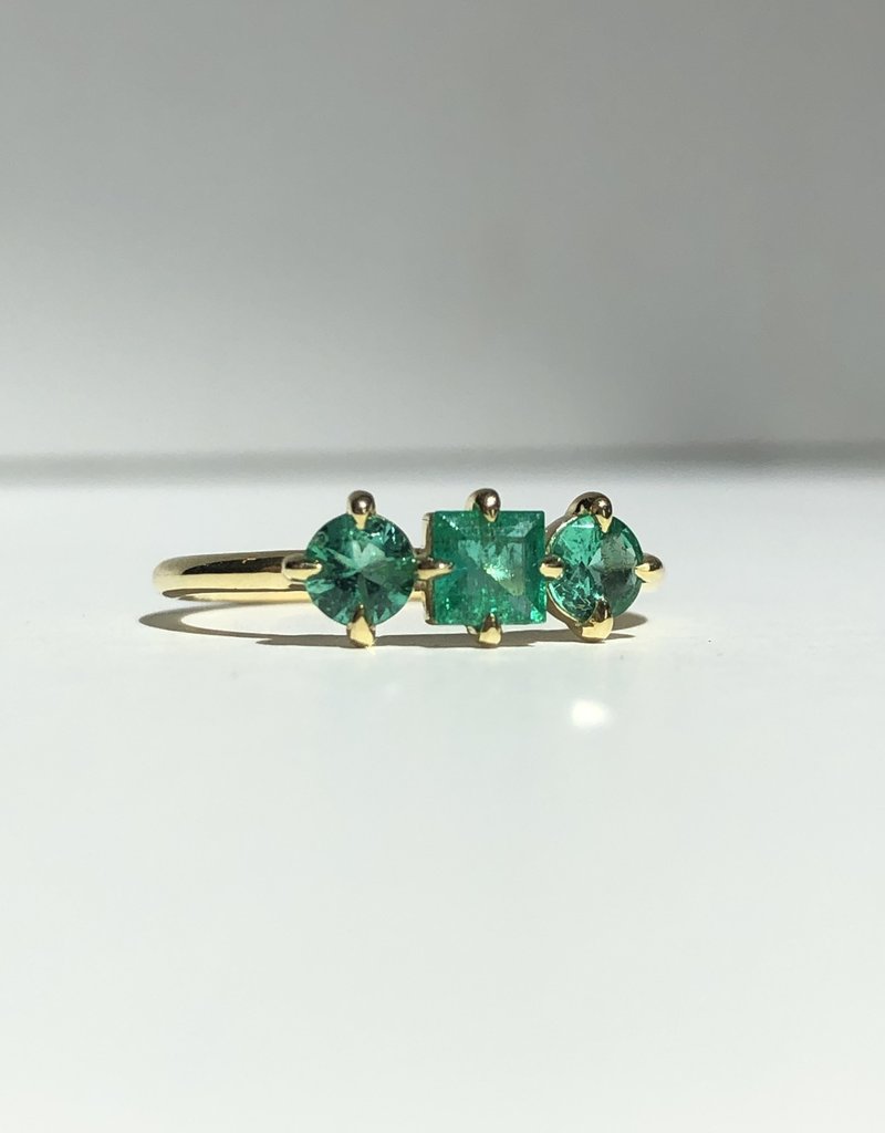 ILA Trilogy Emerald Ring