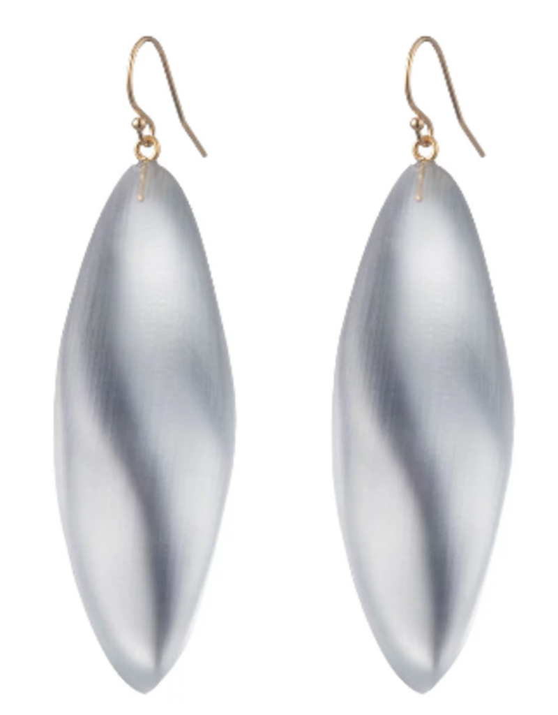 Alexis bittar long leaf earrings discount