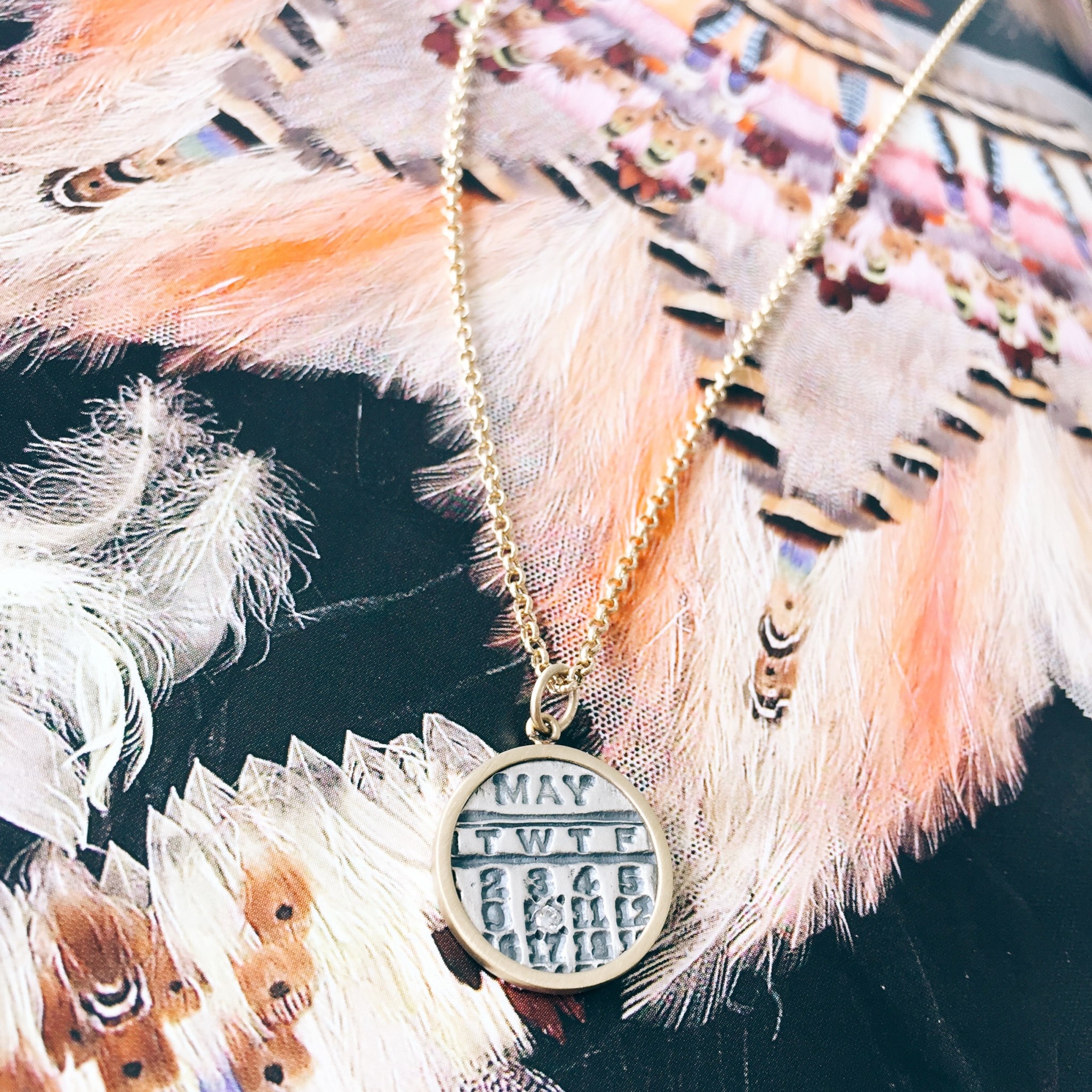 Diamond Calendar Charm - May 10