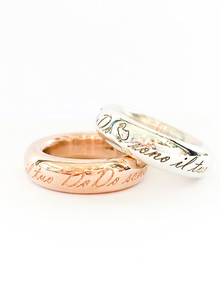 DODO Rose Gold Band Ring