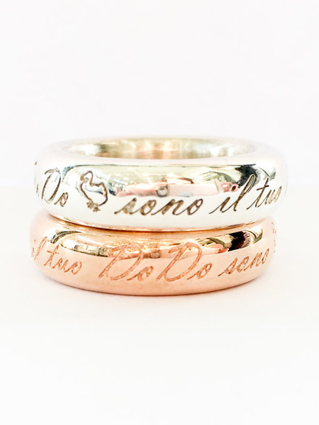 DODO Silver Band Ring
