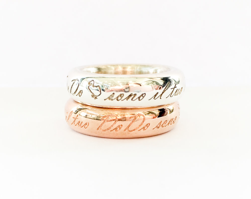 DODO Silver Band Ring