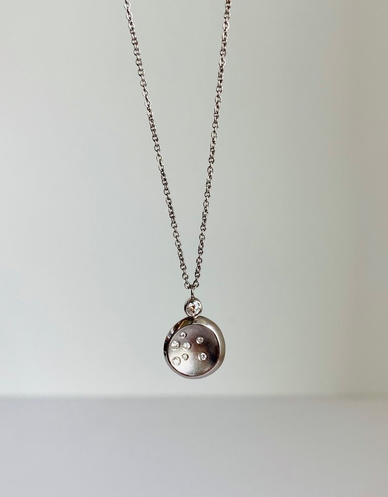 SHAESBY Luna Freeform Diamond Necklace