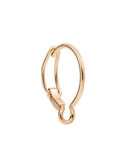 DODO Rose Gold Small Charm Hoop