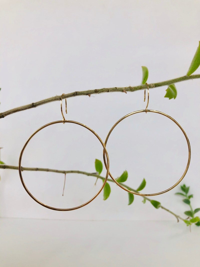 SHANNON JOHNSON Gold Signature Hoops