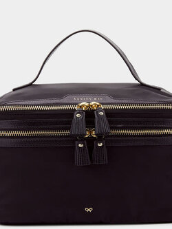 ANYA HINDMARCH Vanity Kit Black Nylon