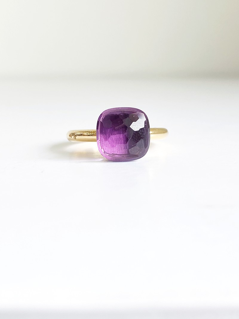 POMELLATO Amethyst Nudo Ring