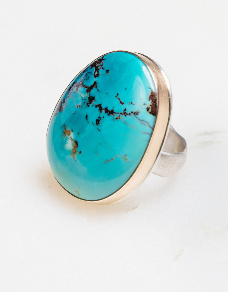 JAMIE JOSEPH Royston Turquoise Ring