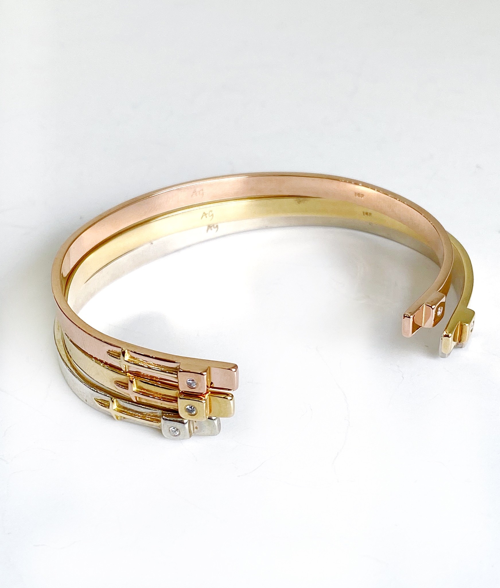 SHANNON JOHNSON Rose Gold Petite Cuff