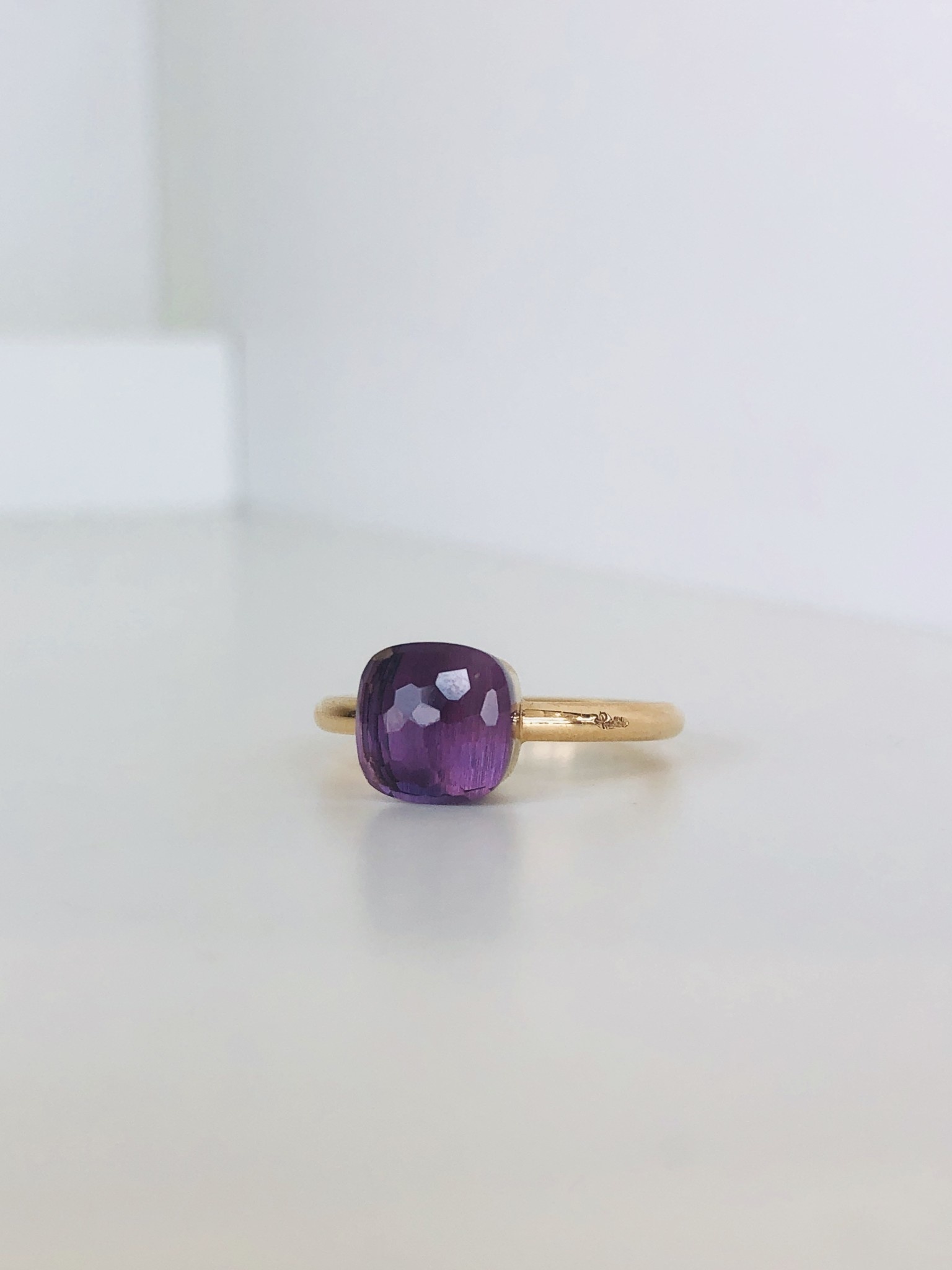 POMELLATO Petit Nudo Amethyst Ring