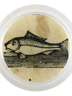 JOHN DERIAN Iconic Fish Coaster