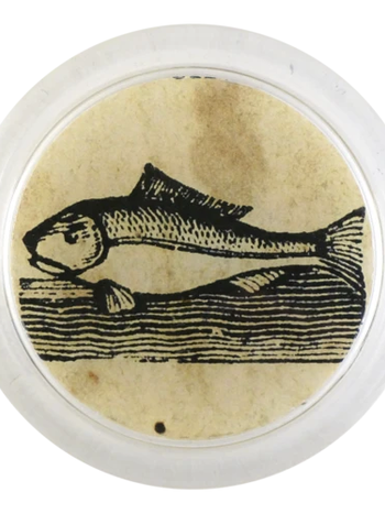 JOHN DERIAN Iconic - Fish 4" Coaster