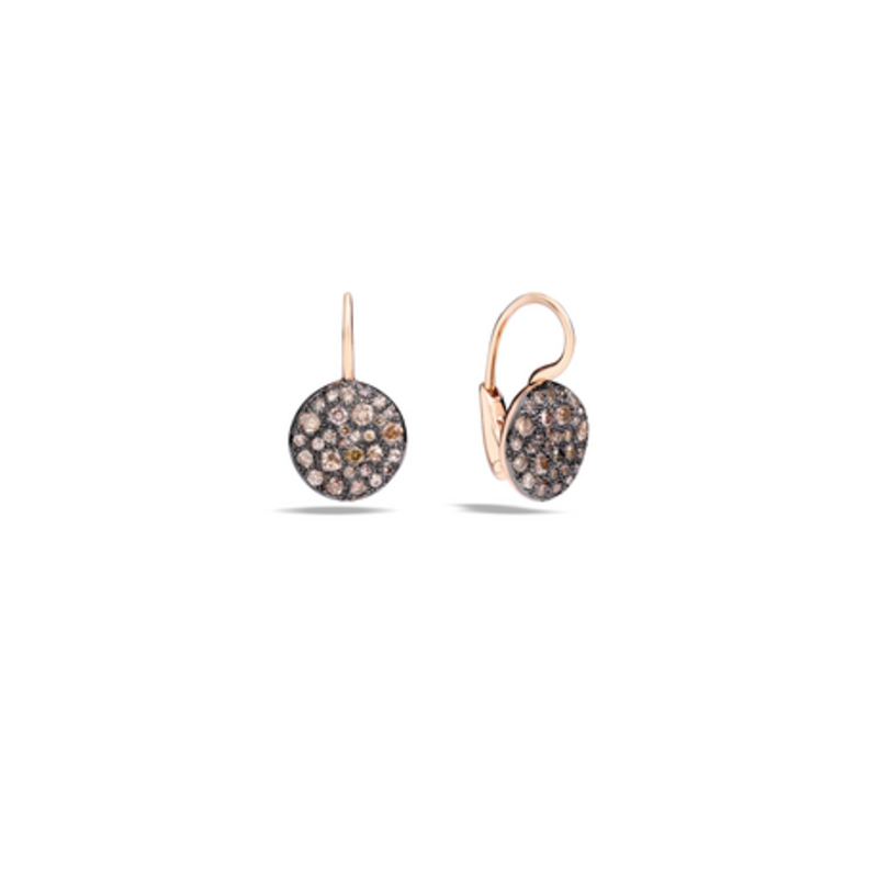 POMELLATO Sabbia Brown Diamond Earrings