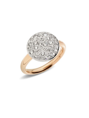 POMELLATO Sabbia White Diamond Ring