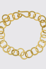 JANE DIAZ Circle Link Chain Bracelet