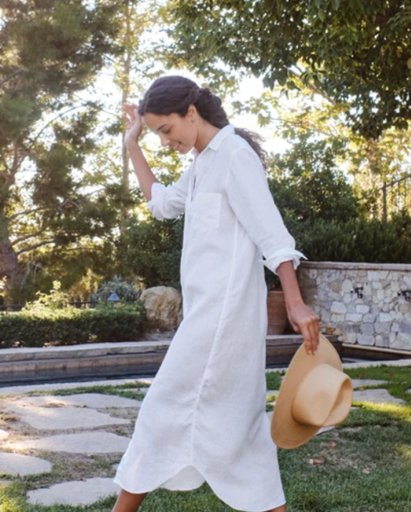 FRANK & EILEEN Rory Linen Shirt Dress