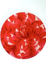 JOHN DERIAN Camellia 8" Round Plate