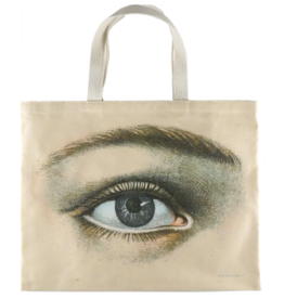 JOHN DERIAN Eye Book Bag Canvas