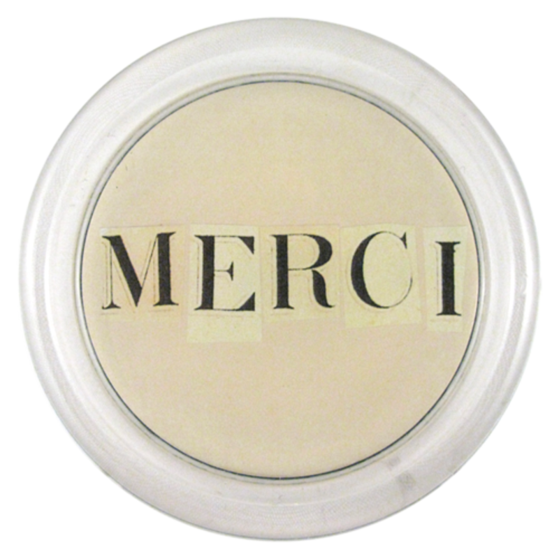 JOHN DERIAN Merci Coaster