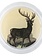 JOHN DERIAN Stag Coaster