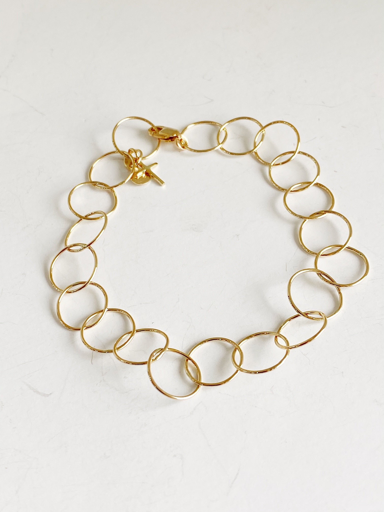SHANNON JOHNSON 14K Circle of Love Bracelet