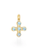 TEMPLE ST CLAIR 18K Small Four Elements Cross