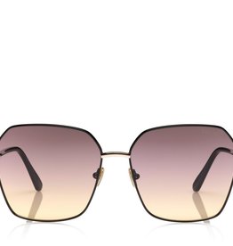 TOM FORD Claudia - Black with Gradient Lens